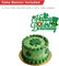 Glitter Letter St. Patricks Day Happy Birthday Decorations, Pre-Strung, Green Golden Happy Birthday Irish Themed Celebrations with Lucky Shamrock Green Hats for Room, Office, Indoor